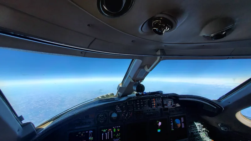 Cockpit view